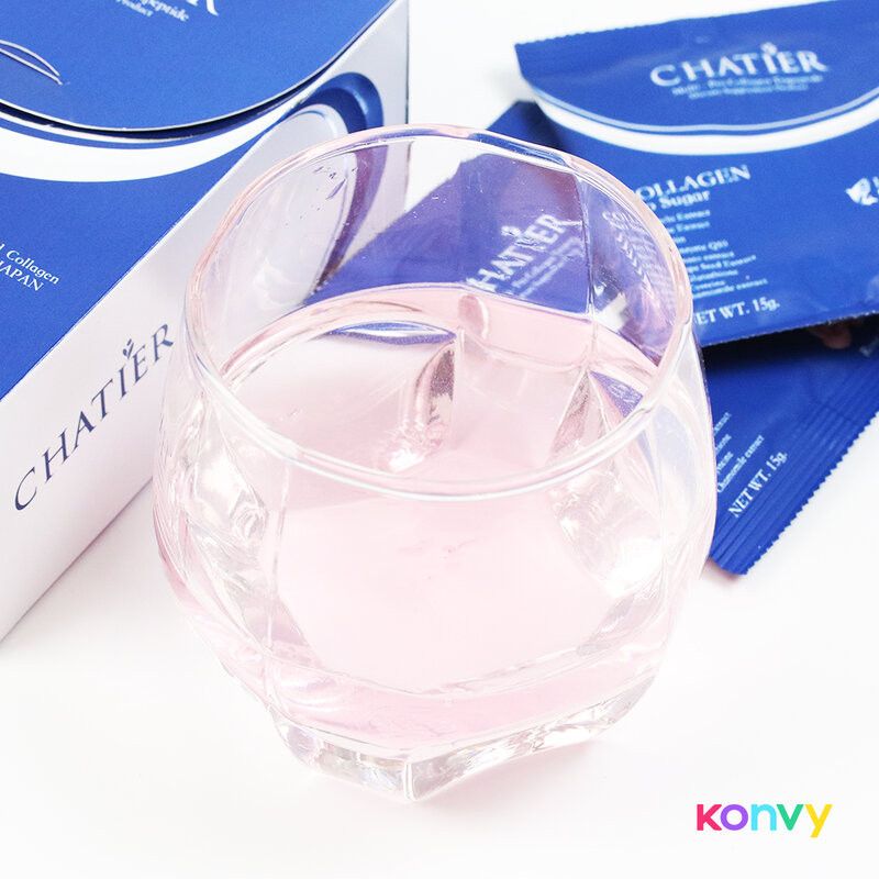 Chatier Collagen 105g ผลิตภัณฑ์เสริมอาหารคอลลาเจน สารสกัดสุดพรีเมี่ยมกว่า 19 ชนิด.