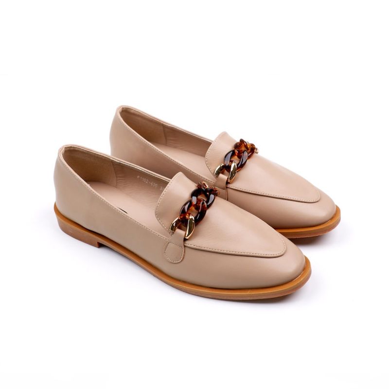 Seira - Brook Loafers รองเท้าเท้าโลฟเฟอร์ Best Seller ของเดือนนี้ รองเท้าหุ้มส้น อะไหล่โซ่ บุหนังนุ่ม รับประกันความใส่สบาย