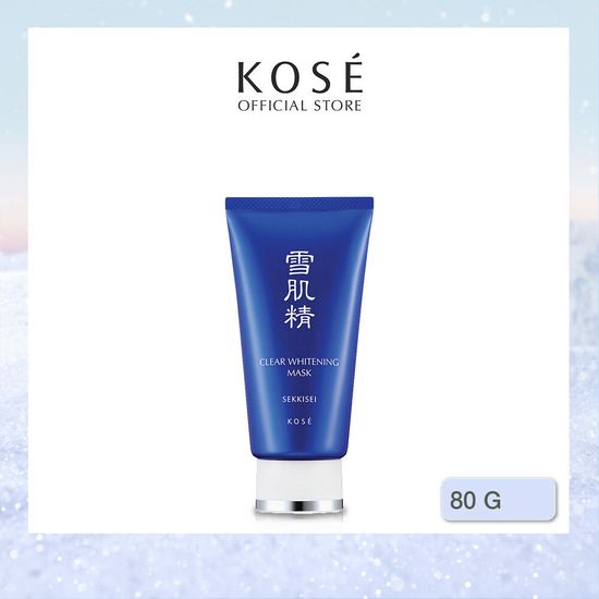 KOSE SEKKISEI Clear Whitening Mask 80g โคเซ่ เซกิเซ เคลียร์ ไวท์เทนนิ่ง มาส์ก 80 กรัม