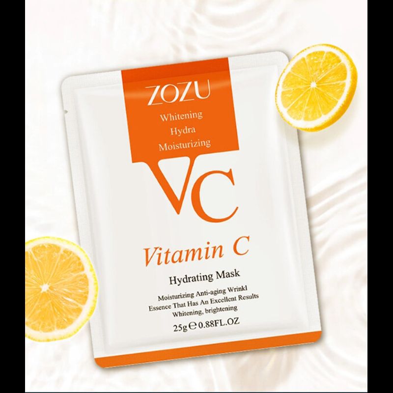 Ebisu vitamin C facial mask bright, smooth, moisturizing, anti-aging