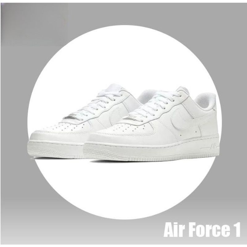 รองเท้า NIKE AIR FORCE 1 07 AF-100-107 สีขาว รองเท้าผู้หญิง พร้อมจัดส่ง