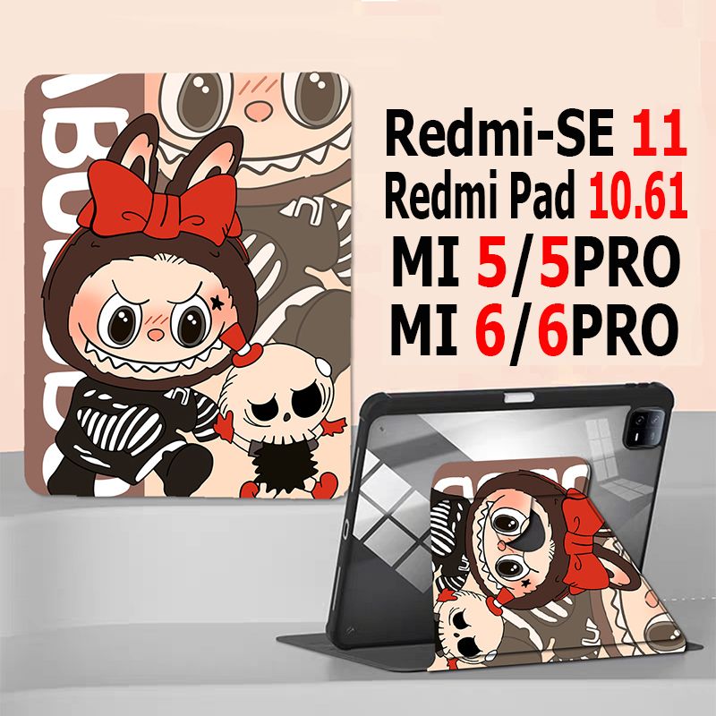 เคสอะคริลิกหมุนได้360 ° สำหรับXiaomi pad 6/6pro Xiaomipad5 / 5 Pro Redmi Pad SE 11 นิ้ว inch 2023 Redmi Pad 10.61 tablet case พร้อมช่องเสียบปากกา