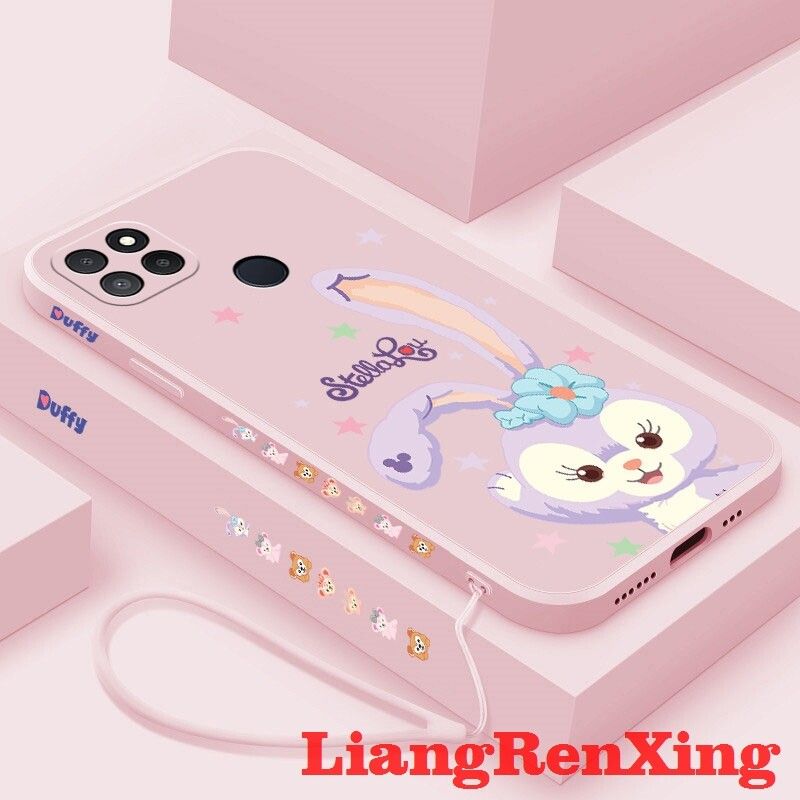 เคส Realme C21Y REALME C25Y REALME เคสซิลิโคนนิ่มเคสโทรศัพท์ C21กรอบป้องกันเคสกันกระแทกมือถือเรียบดีไซน์ใหม่ YTXDT01การ์ตูนกระต่ายเดซี่