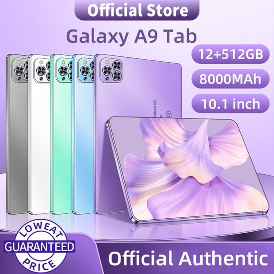 Galaxy A9 tab แท็บเล็ต tablet 10.1inch 12+512GB แทปเล็ต แทบเลต 5g/wifi android 13.0 2024 New taplet COD