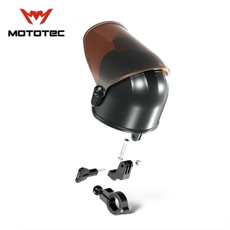 MOTOTEC MT-SH01 Sunshade  พาร์ตเสริม[ เฉพาะ] ที่บังแดด บังฝน สำหรับที่จับโทรศัพท์มือถือมอเตอร์ไซด์ Mototec รุ่น QD01