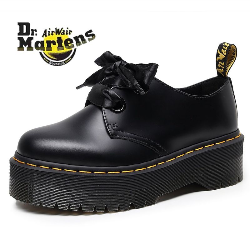 1461 รองเท้าบูทมาร์ติน พื้นหนา 2 รู ลาย RoJet HOLLY Low Gang Dr.martens PDPJ