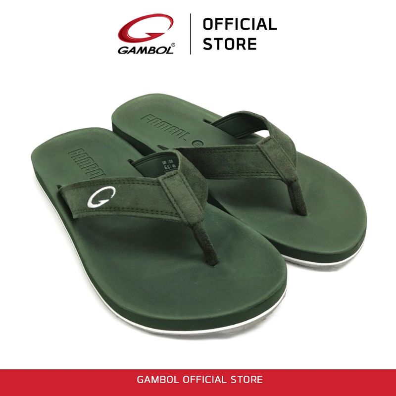 GAMBOL แกมโบล COZY รองเท้าแตะหนีบชายหญิง (โทนเข้ม) รุ่น GM/GW11220 Size 36-46