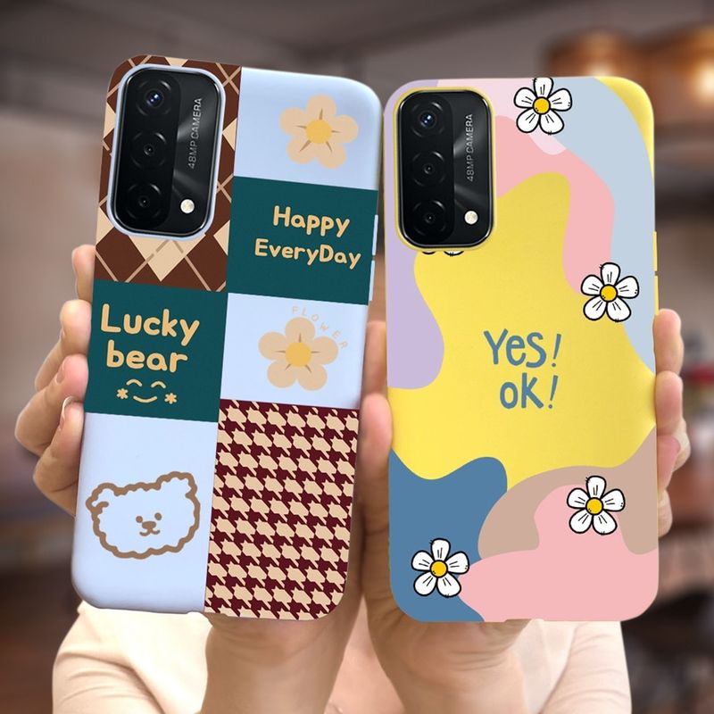 เคสสำหรับ Oppo A74 5G เคส CPH2197เพ้นท์ลายศิลปะหรูหราเคสโทรศัพท์ซิลิโคนนิ่มสำหรับ Oppo A 74 OppoA74 5G ฝาหลัง6.5