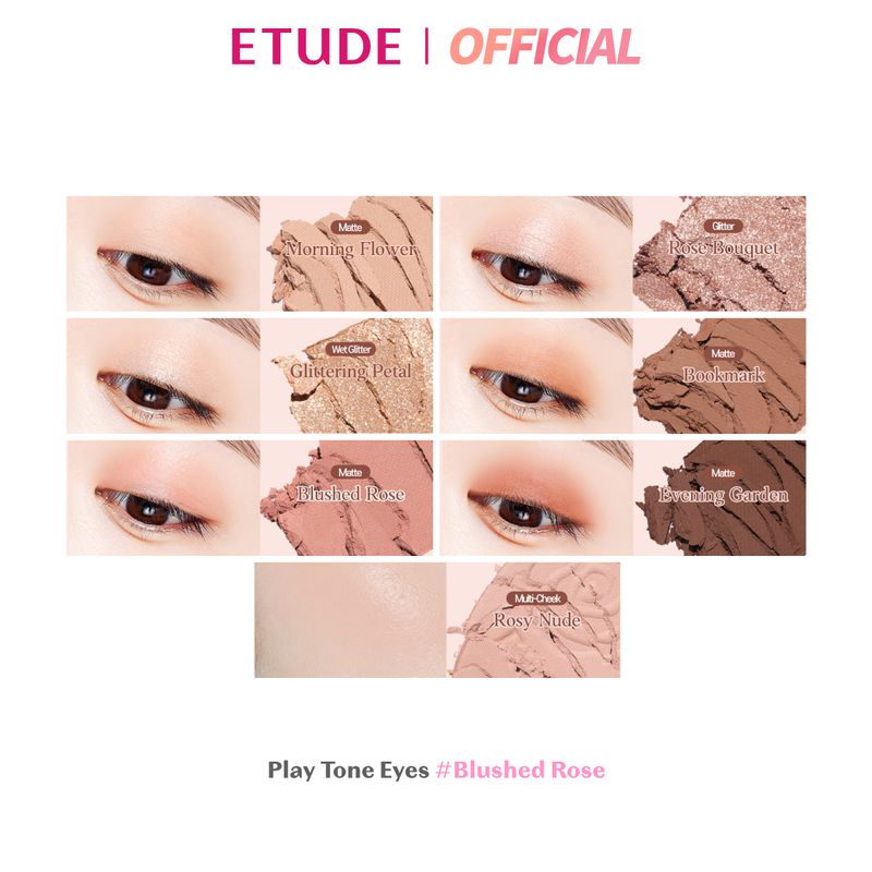 Etude House ETUDE Play Tone Eye Palette #Blushed Rose