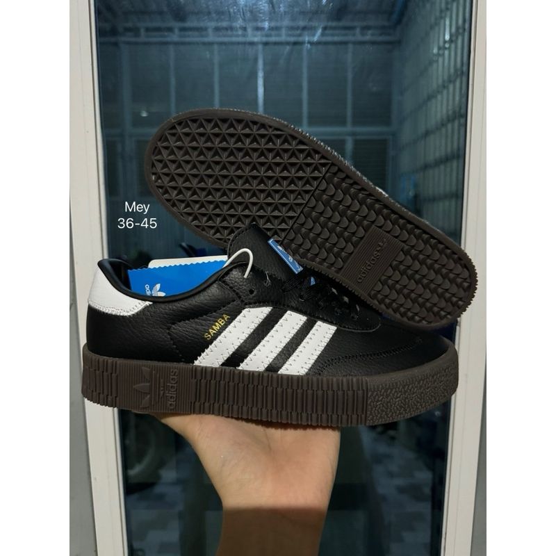 รองเท้าผ้าใบ Adidas Sambarose งาน HIEND 1:1 คุณภาพดี size 36--45  รองเท้าผ้าใบสำหรับผู้หญิงผู้ชาย