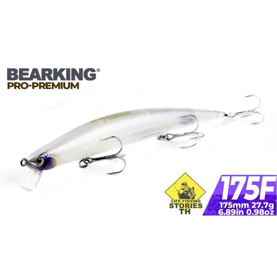 Bearking Minnow 175 F เหยื่ิอปลอมตกปลา ชายฝั่งทะเล