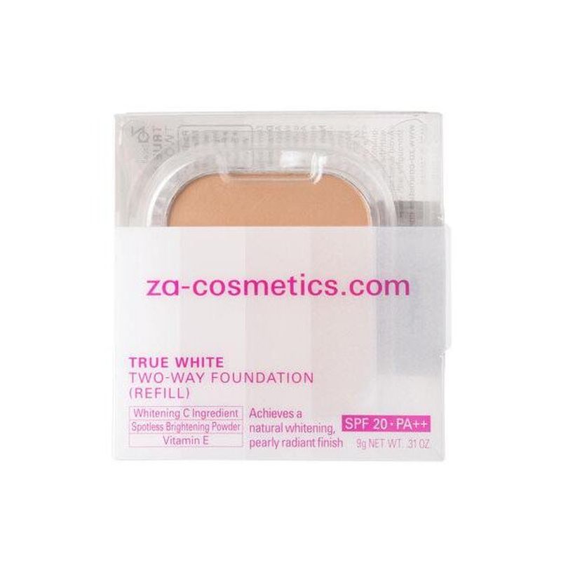 Za True White Two-Way Foundation #20 #21 #22 Refill แป้งผสมรองพื้นปกปิดดี เครื่องสำอางผญ แป้งพับ ปกปิดดี