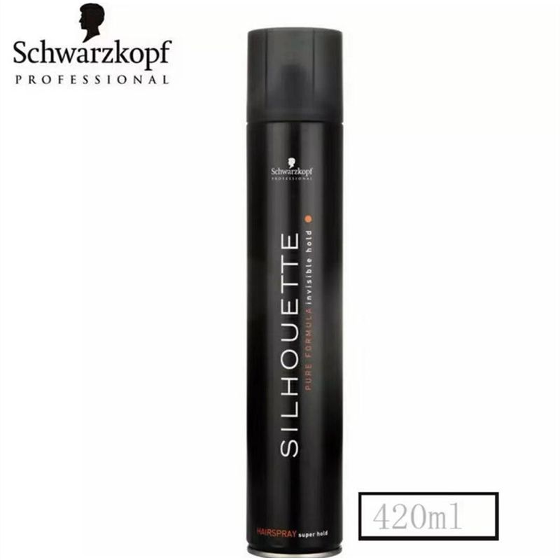 🌸สเปรย์ ฝุ่น Schwarzkopf Silhouette จัดทรงผม ชวาสคอฟ ซีลูเอทท์ 420 มล. Schwarzkopf Silhouette Spray 420 ml.