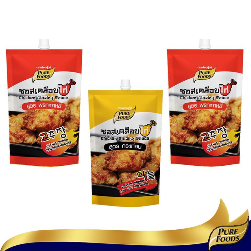 Pure Foods Promotion ซอสเคลือบไก่ 180 กรัม รวมส่ง