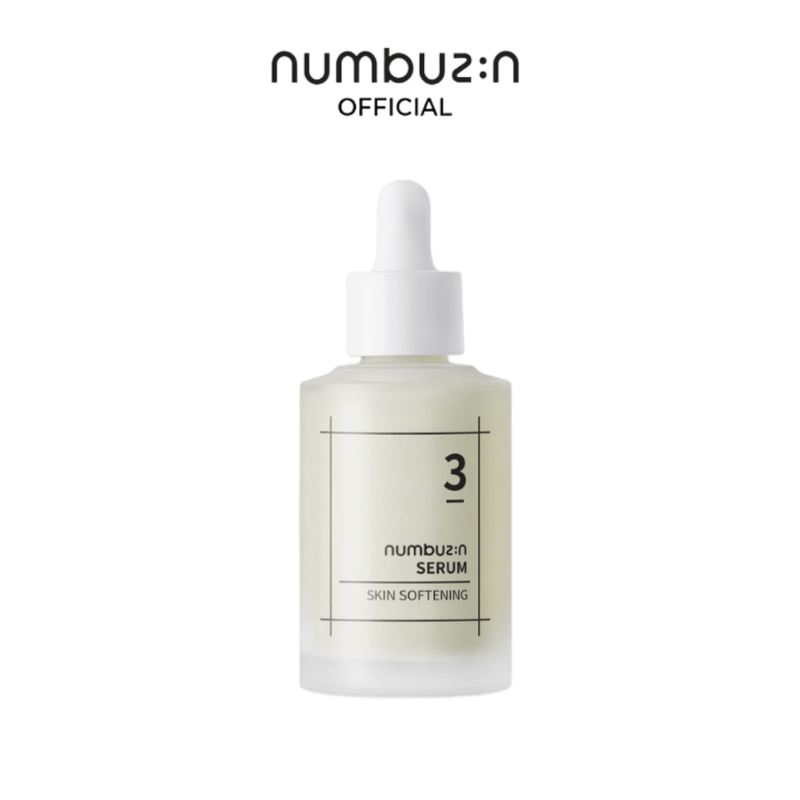 numbuzin No.3 Skin Softening Serum 50ml. นัมเบอร์ 3 สกิน ซอฟต์เทนนิ่ง เซรั่ม 50มล.