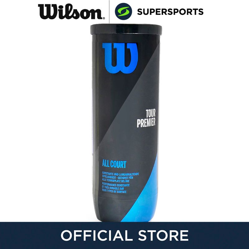 WILSON Tour Premier All Court ลูกเทนนิส (แพ็ค 3 ลูก)