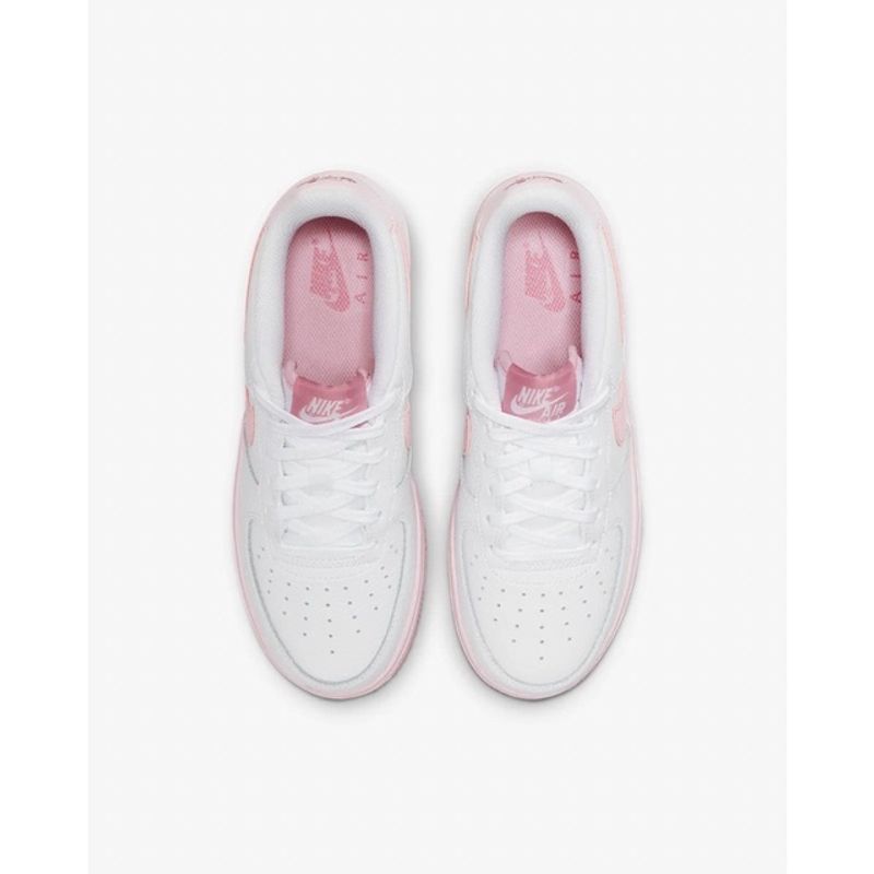 ของแท้ 100% Nike Air Force 1 Low White Pink Sneakers