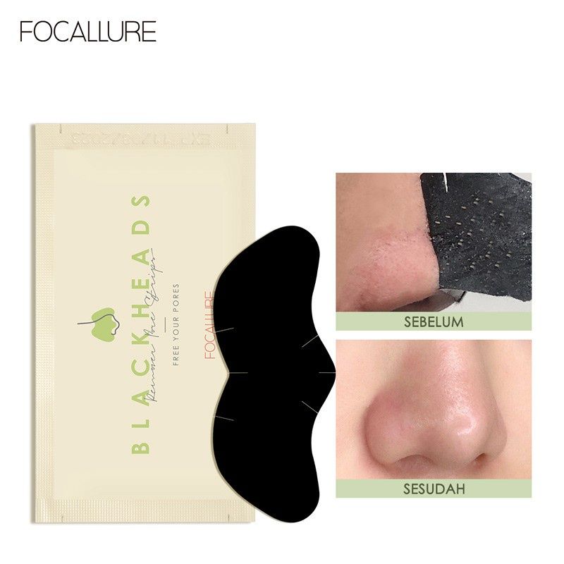 Focallure แผ่นลอกสิวเสี้ยน ทําความสะอาดรูขุมขน อย่างล้ําลึก
