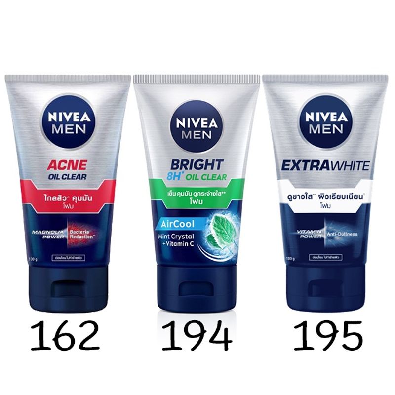 นีเวีย เมน โฟมล้างหน้า ผู้ชาย 100 มล. NIVEA MEN FOAM 100 ml.