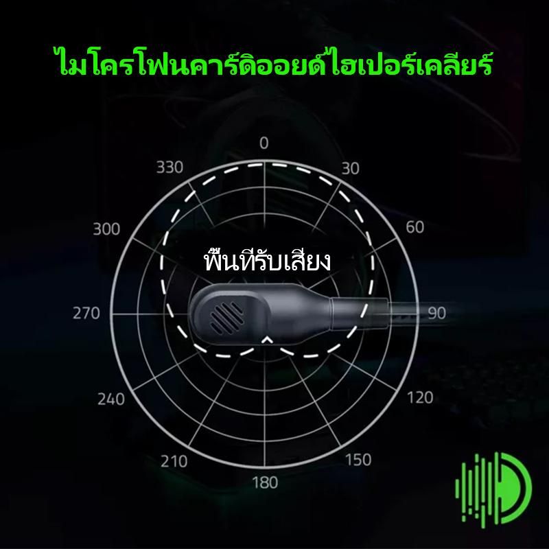 Razer BlackShark V2 X หูฟังเกมมิ่ง Gaming Headset pc หูฟังครอบหัว รับประกัน 3 ปี