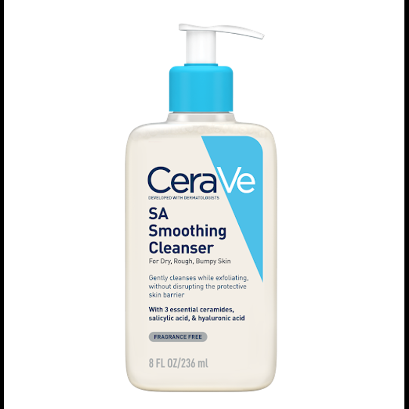 Cerave Sa Smoothing Cleanser เซราวี เอสเอ สมูทติ้ง คลีนเซอร์ 236 มล.