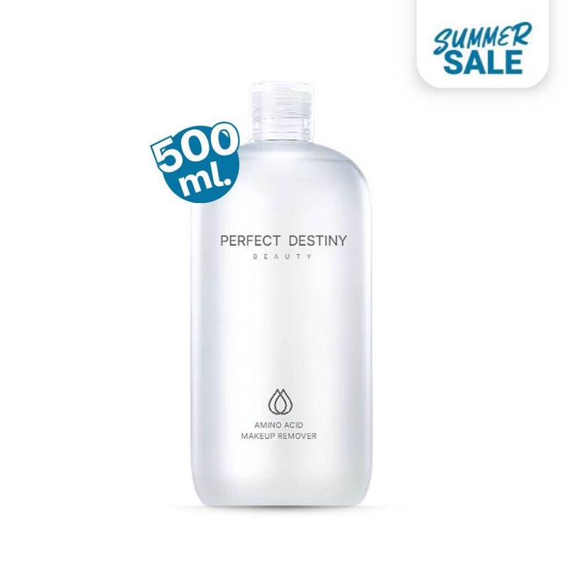 Perfect Destiny Amino Acid Cleansing Micellar Water 500 ml  คลีนซิ่งล้างเครื่องสำอางค์อย่างอ่อนโยน