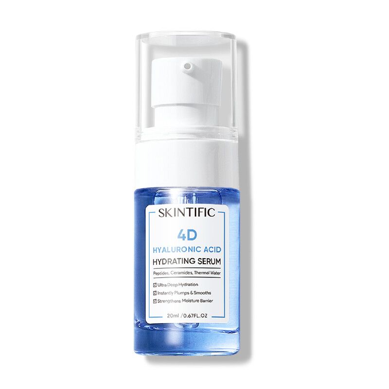 SKINTIFIC 4D ไฮยาลูรอนิค แอซิด ไฮเดรติ้ง เซรั่ม 20ml น้ำตบ น้ําตบ 4D Hyaluronic Acid Hydrating Serum