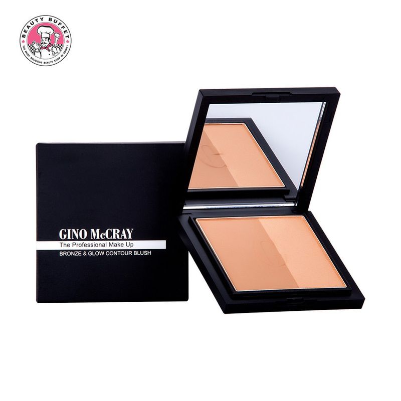 BEAUTY BUFFET GINO MCCRAY THE PROFESSIONAL MAKE UP BRONZE&GLOW CONTOUR BLUSH-เดอะโปรเฟสชั่นนอลเมคอัพ บรอนซ์แอนด์โกลว์คอนทัวร์บลัช(9g.)