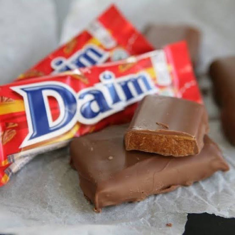 ถูกที่สุด! ช๊อคโกแลตดาอิม Daim Caramel Chocolate 200g. BBE: 09/2024 (Made in Sweden)