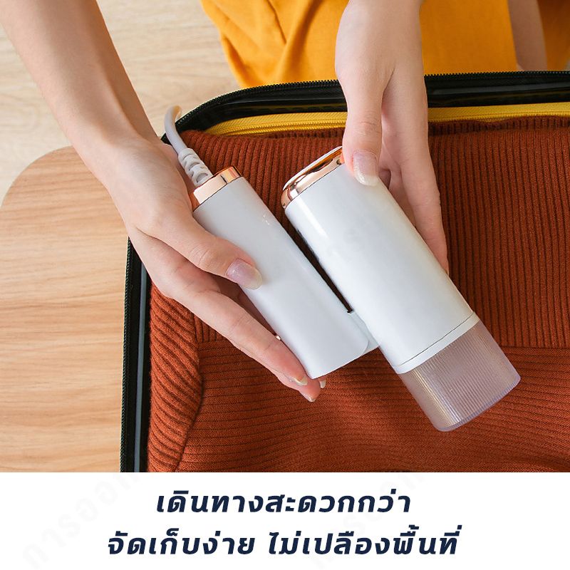 Luccica เตารีดไอน้ำพับได้ เตารีด  เตารีดไอน้ำ เตารีดไฟฟ้า ปรับอุณหภูมิได้ พกพา