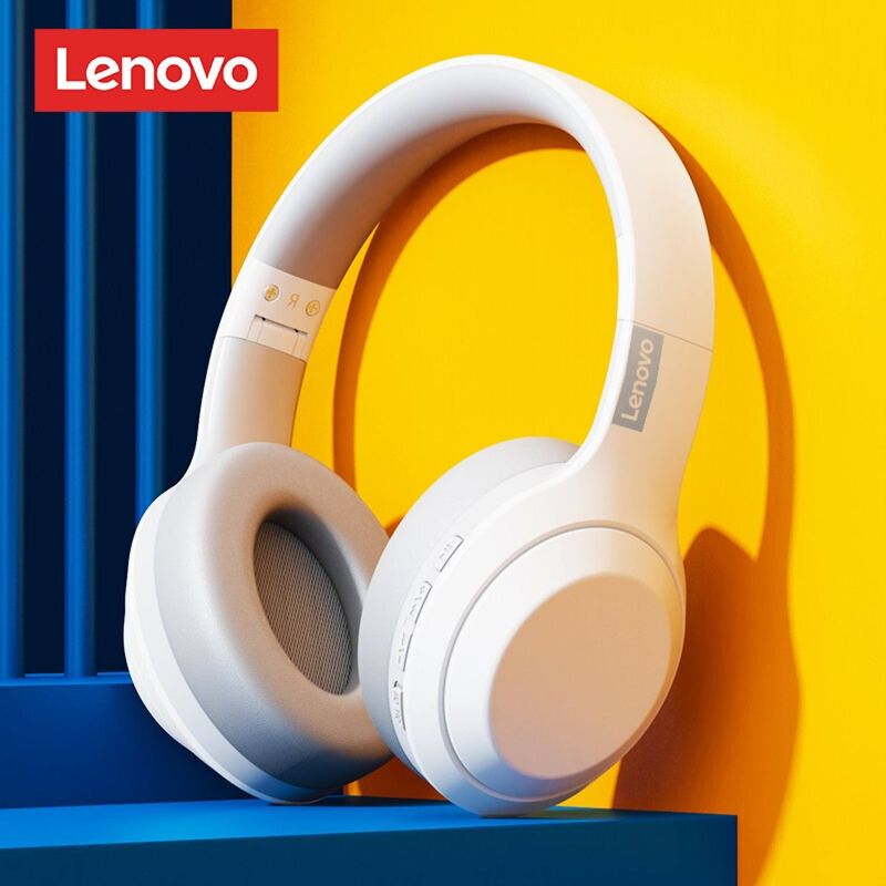 Lenovo หูฟังไร้สายหูฟังบลูทูธ TH10กันน้ำลด HiFi เพลงพร้อมไมโครโฟน