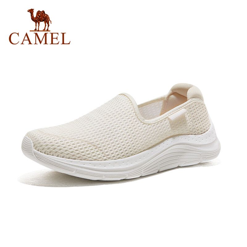 Cameljeans Women's Mother Shoes New Sports Shoes Casual Breathable Mesh Comfortable Walking Shoes