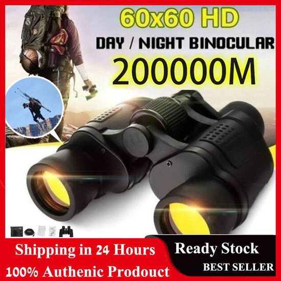 2022 ใหม่ 60x60 ซูมพลังงานสูงระยะไกลพิเศษ 20000M กล้องส่องทางไกลกันน้ำ Night Vision Telescopesกล้องส่องทางไกลล่าสัตว์กลางวัน/กลางคืน HD 60x60 5-20000 m