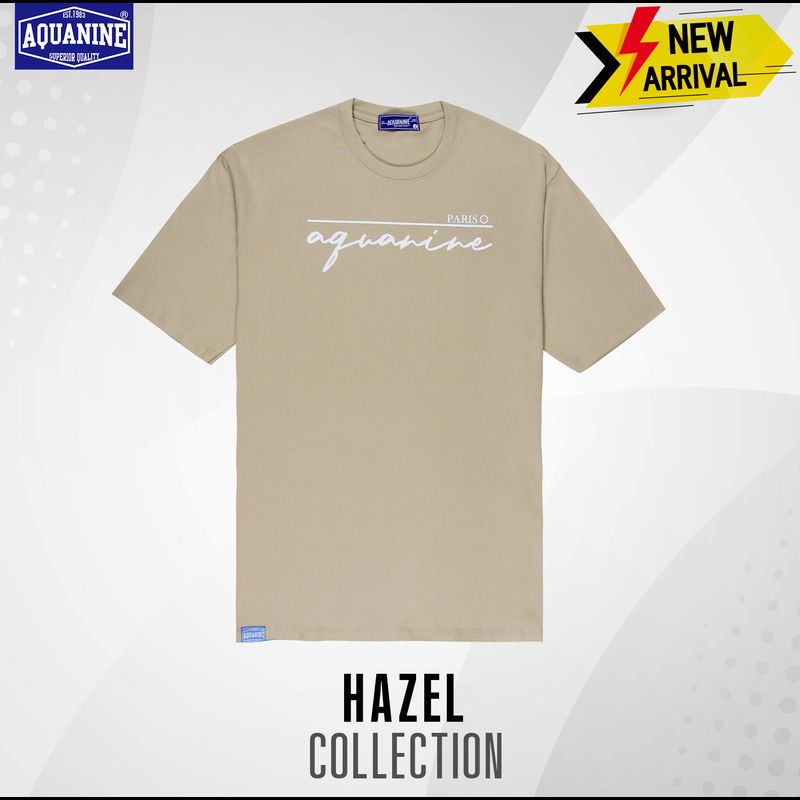 AQUANINE เสื้อยืด รุ่น HAZEL เสื้อยืดคอกลม มินิมอล ลิขสิทธิ์แท้