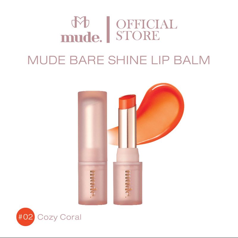 [SALE] MUDE BARE SHINE LIP BALM 5 G. (ลิปบาล์ม )