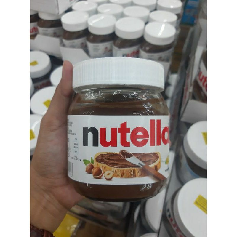 Nutellaนูเทลล่า ขนาด350กรัม 1 กระปุก(ขวดแก้ว)Exp27/11/2024