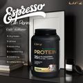 LIFZ SPORT PROTEIN โปรตีนสูง 25 กรัม รส Espresso Con Panna อร่อย เข้มข้น แคลต่ำ130 kcal. สร้างกล้ามเนื้อ ลีนไขมัน ขนาด 800 g.