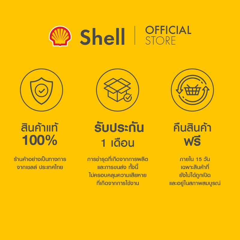 [ใหม่] SHELL สเปรย์เคลือบเงายาง Tyre Shine Spray (400 มล.)