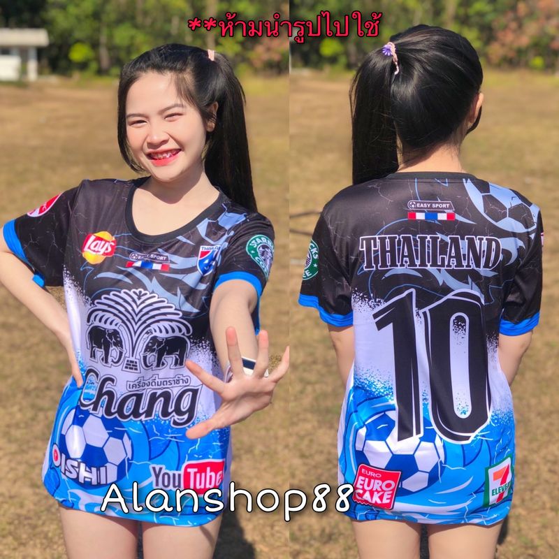 เสื้อพิมพ์ลายผ้าใส่สบายใส่ได้ทั้งชายและหญิง