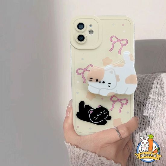 เคสโทรศัพท์มือถือ ลายแมวน่ารัก ประดับโบว์ สําหรับ Vivo Y02 Y16 Y02s Y35 Y22s V27e V27 V25e V25 V23e V21e V20 Pro Y15A Y15s Y21 Y21s Y33s Y33T Y21T Y12s Y12A Y20 Y20s Y20i Y17 Y15 Y12 Y11 S1