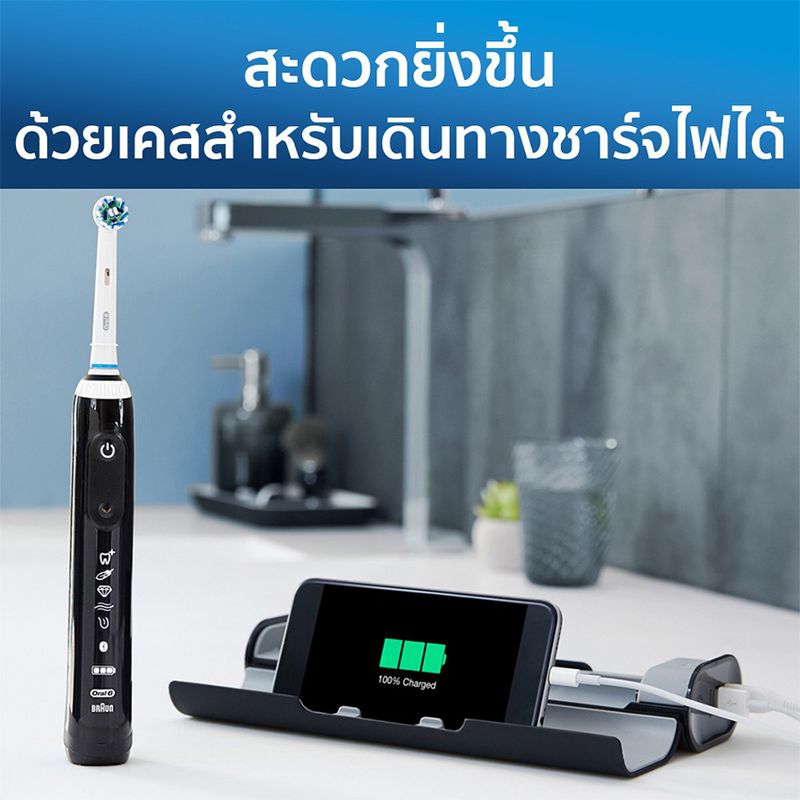 ORAL-B ออรัลบี แปรงสีฟันไฟฟ้า รุ่น จีเนียส 9000