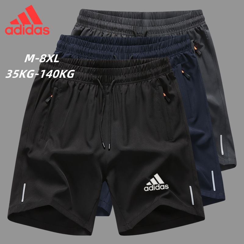 [M~8XL] กางเกงขาสั้น ผ้าเรยอน ทรงหลวม 5 จุด ขนาดใหญ่ เหมาะกับเดินชายหาด สําหรับผู้ชาย