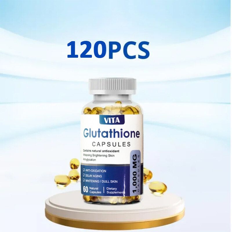 (60 เม็ด) VITA Glutathione Capsuleอาหารเสริมกลูตาไธโอน-คอลลาเจน ขาวใส ดูแลสุขภาพผิว ชะลอวัย