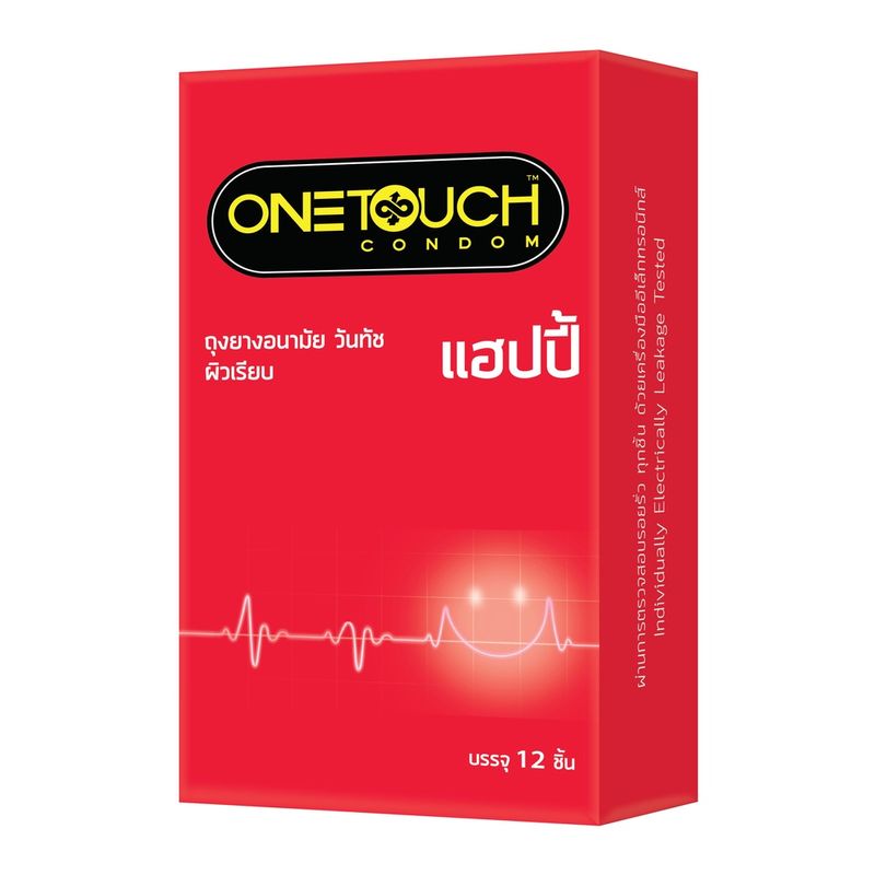 ถุงยางวันทัช Onetouch Condom🎈 แบบเซ็ต มีทั้งแบบกล่องและกระปุก ขนาด 49-56 มม.มีเจลหล่อลื่น 2 สูตร