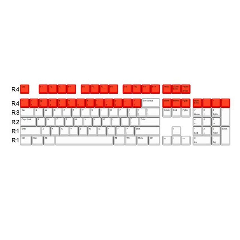 KEYCAPS ปุ่มกด for Keyboard Keycap Mechanical ENTER/ESC Key Cap for PC Computer Notebook lighting