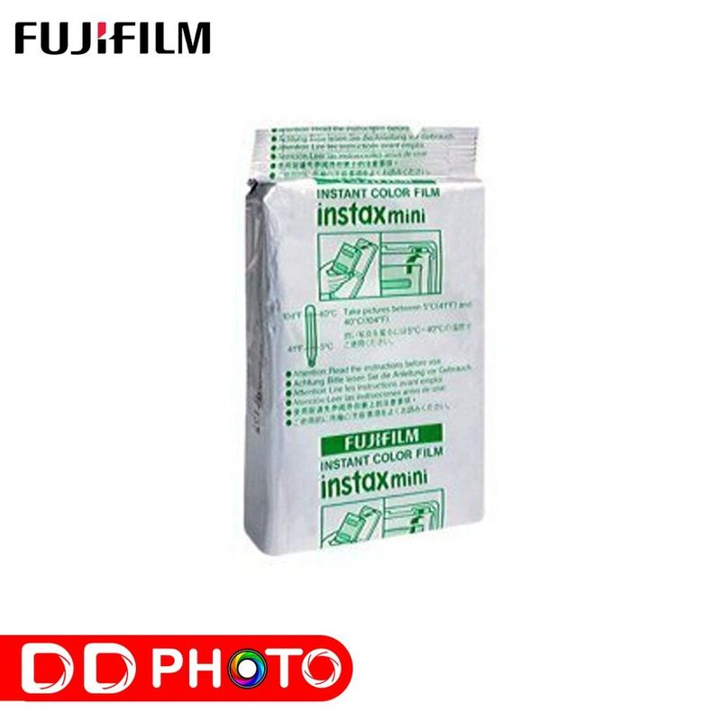 Fujifilm instax mini  ฟิล์มขอบขาว 10 แผ่น (10Sheets)