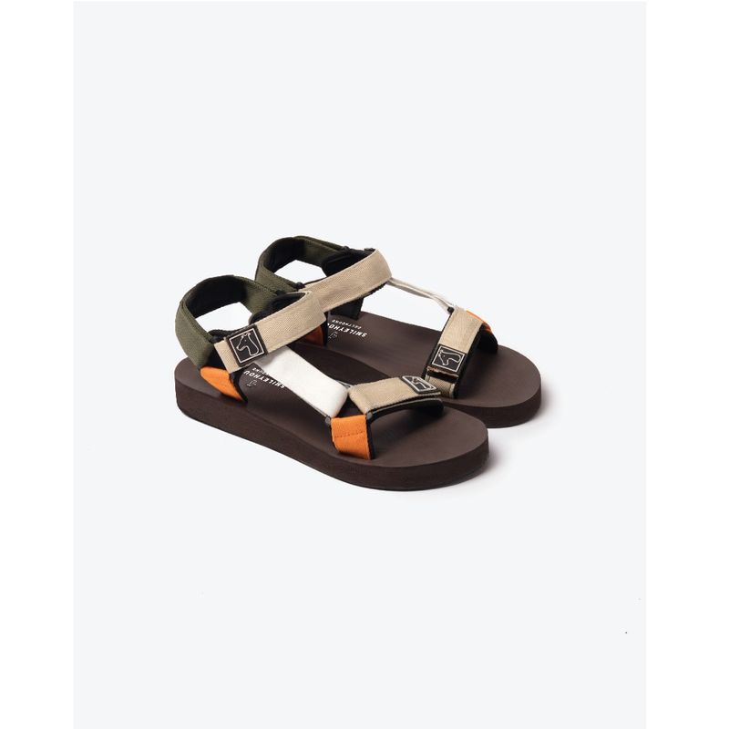 SMILEYHOUND BROWN SANDALS (รองเท้ารัดส้น)