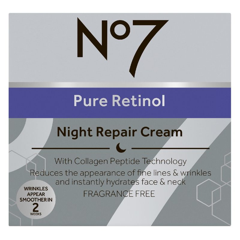 No7 Pure Retinol Night Repair Cream