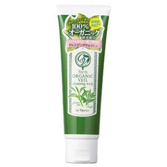 โฟมล้างหน้า Faris Organic Veil Cleansing Wash ฟาริส โฟมล้างหน้า ชาเขียว ออแกนิค สะอาดล้ำลึก จากญี่ปุ่น