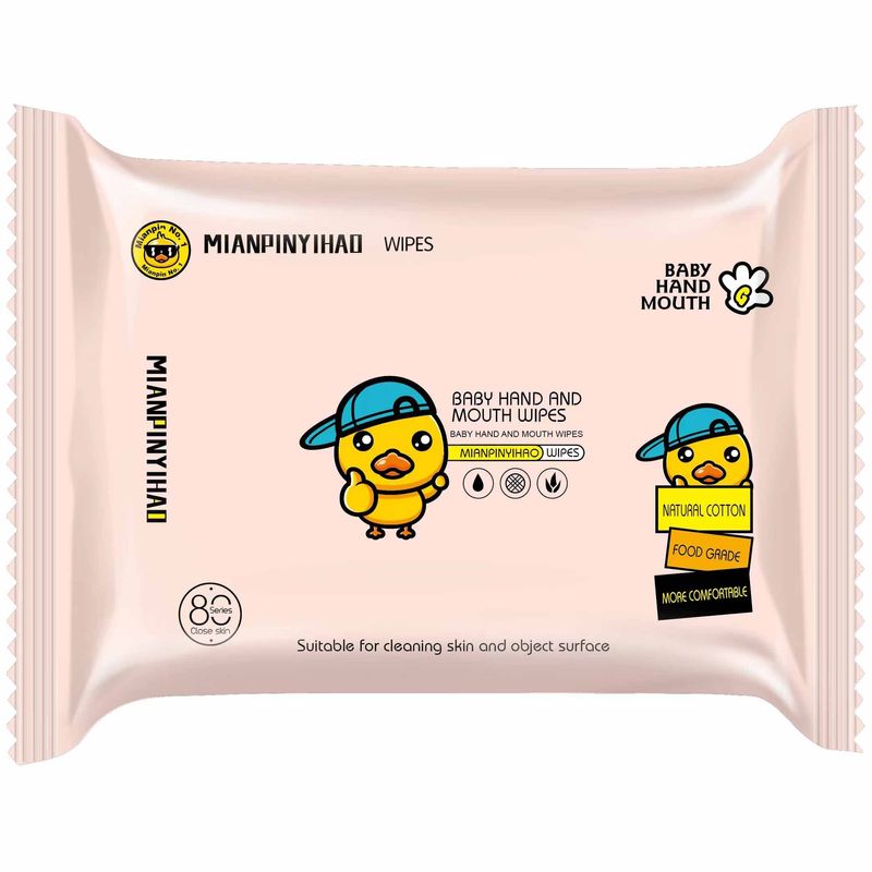 【เป็ดน้อยสีเหลือง】baby wipes ทิชชู่เปียก ทิชชู่เปียก ทิชชู่เปียก สำลีสำหรับเด็ก 50แผ่น/แพ็ค นุ่มสบาย เช็ดมือ เท้า ก้นสำหรับเด็ก อุปกรณ์เดินทาง